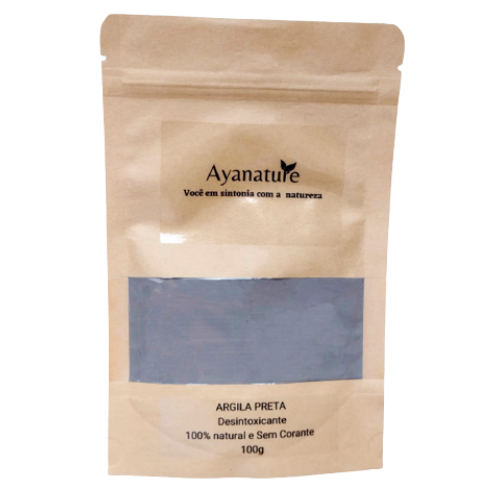 Argila Preta 100g