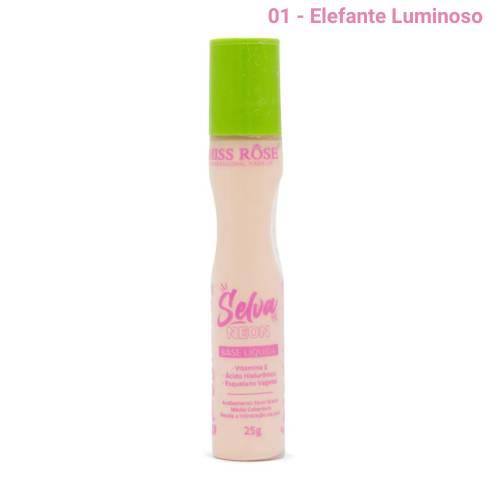 Base Liquida Selva Neon Cor 01 Elefante Luminoso