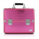 Maleta Profissional Maquiagem Média Pink