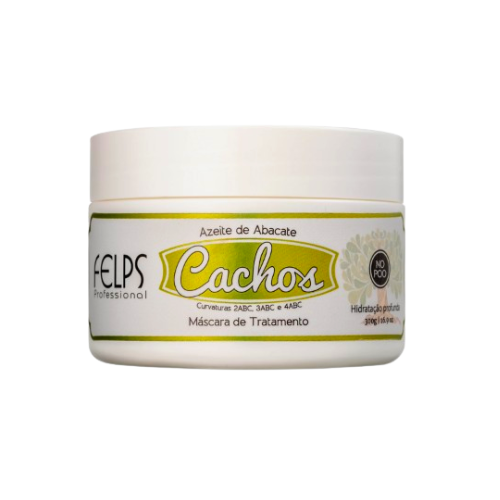 Máscara capilar  para cachos  azeite de abacate Felps Professional  300g