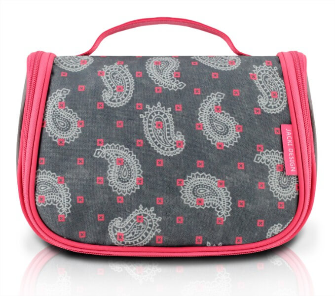 Necessaire de Viagem - Classic Preta Salmão