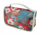 Necessaire de Viagem Estampada Miss Douce Bege Floral