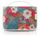 Necessaire de Viagem Estampada Miss Douce Bege Floral
