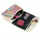 Necessaire de Viagem - Miss Douce Bege Listrado