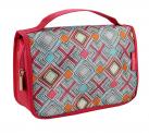 Necessaire de Viagem - Miss Douce Salmão Quadrado