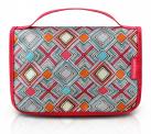 Necessaire de Viagem - Miss Douce Salmão Quadrado