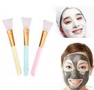 Pincel Silicone Para  Aplicação de Argilas e Cremes Faciais de Skincare