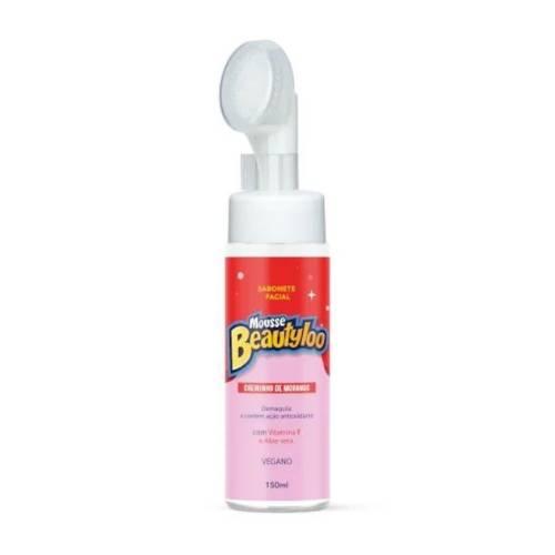 Sabonote Facial Mousse Beautyloo Cheirinho de morango
